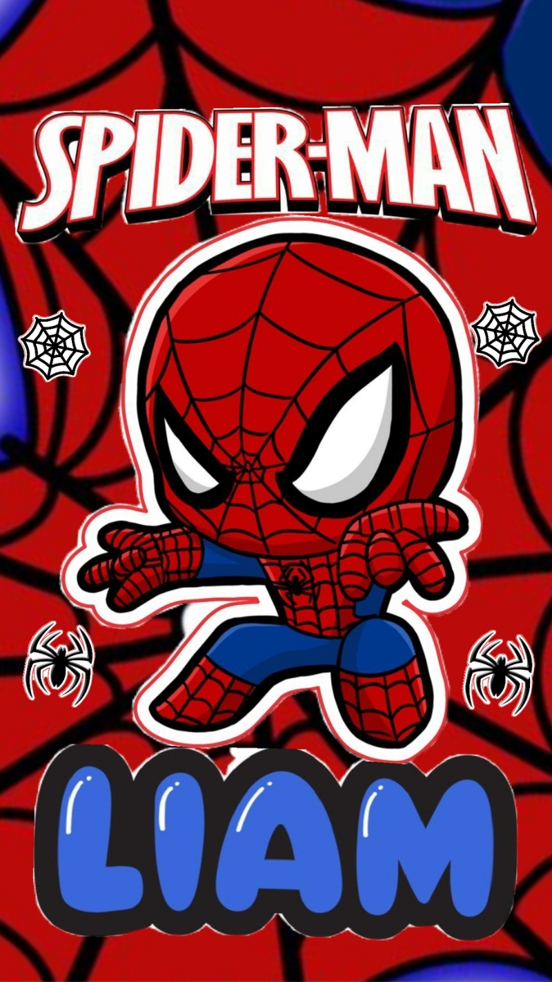 ảnh nền người nhện cute vui nhộn