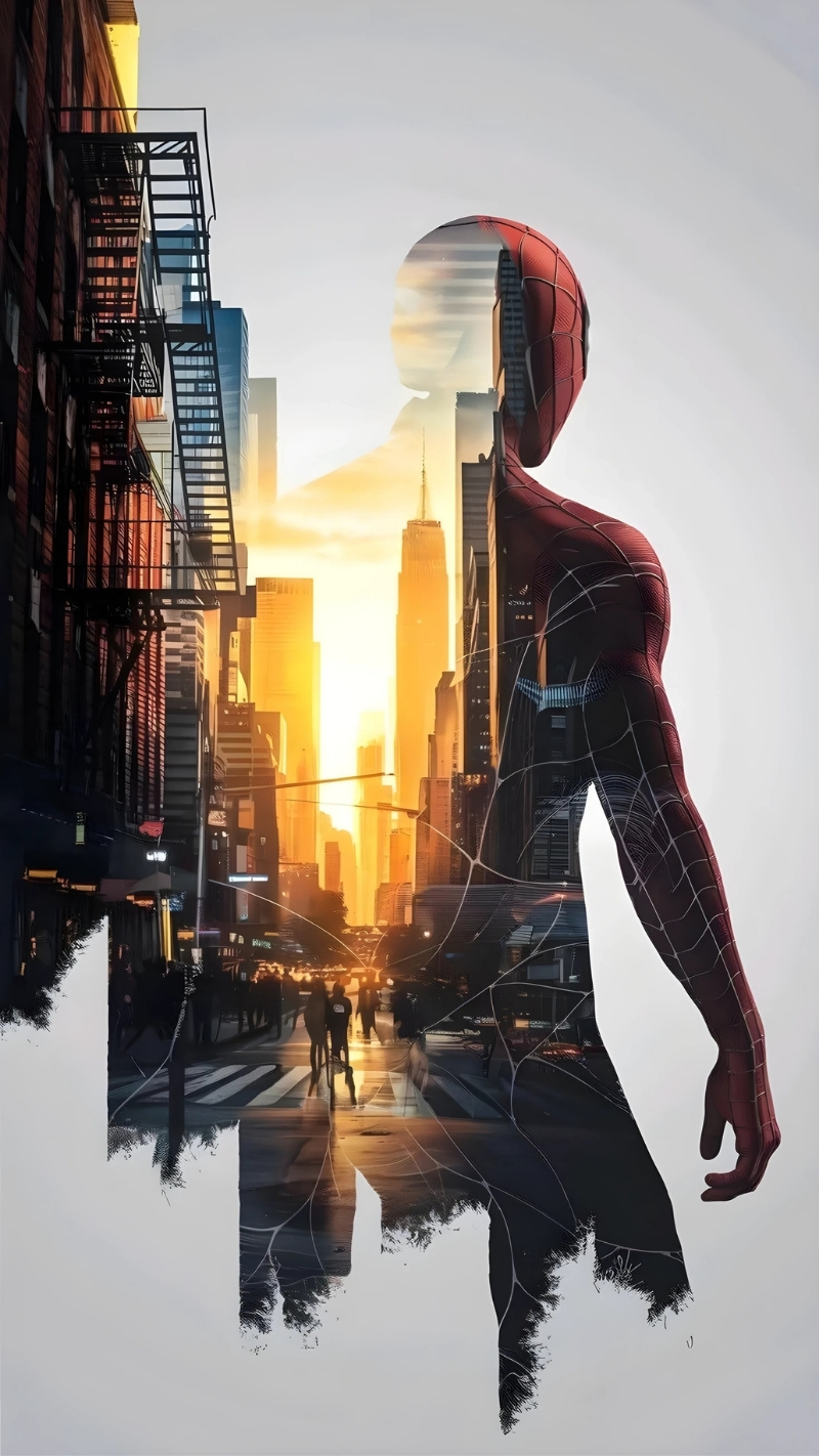 ảnh nền người nhện đẹp mắt mê