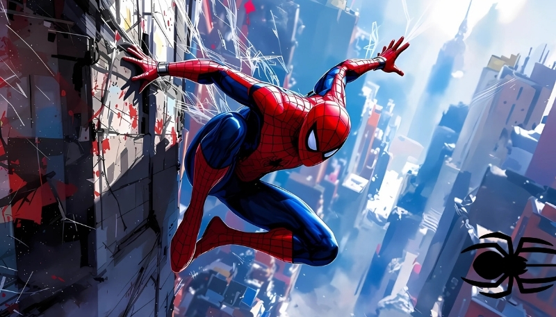 ảnh nền người nhện cute mềm mại