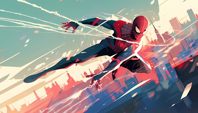 ảnh nền người nhện cute ngộ nghĩnh