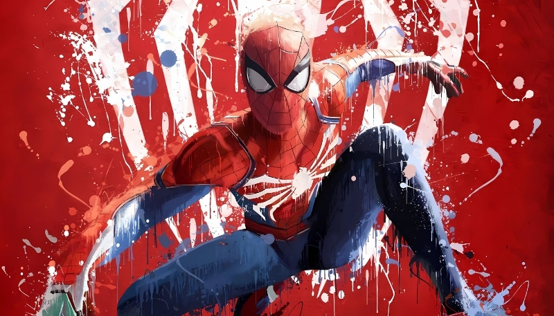 ảnh nền người nhện cute tuổi trẻ