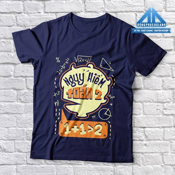 Mẫu áo lớp môn học hài hước khẳng định đẳng cấp