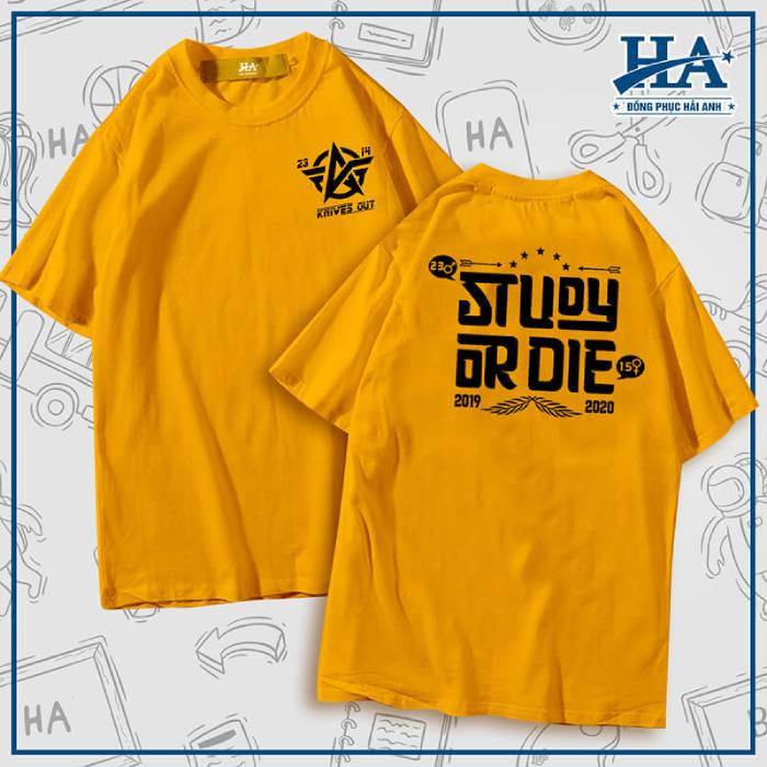 Áo lớp in hình "ngầu lòi"