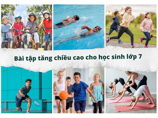 Một số bài tập tăng chiều cao hiệu quả cho học sinh lớp 7
