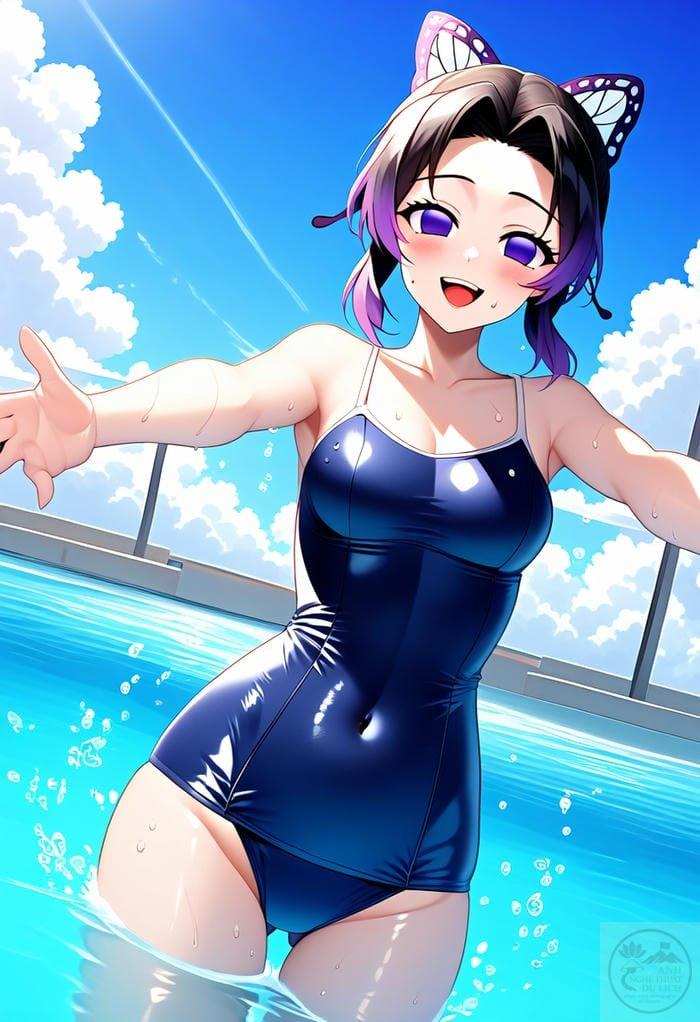 Ảnh Shinobu manga đẹp với v1 nở nang