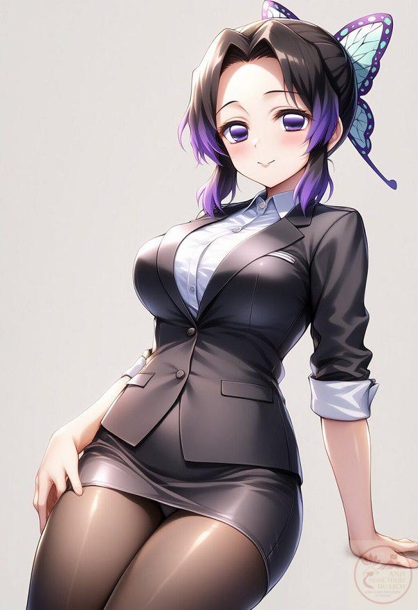 Khoảnh khắc Shinobu cười dịu dàng nhưng đầy sức hút