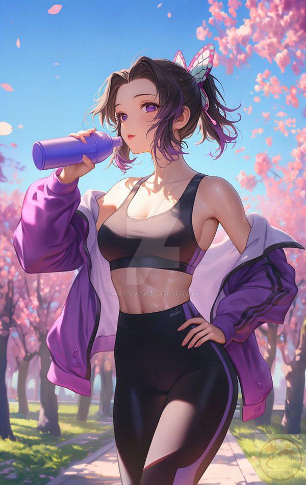 Shinobu giữa ánh trăng, vẻ đẹp huyền bí khiến fan say đắm