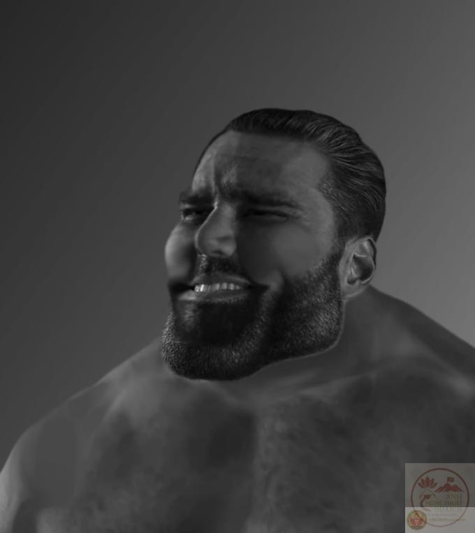 Meme nhân vật Chad thường được dùng để troll bạn bè trong các group vui vẻ