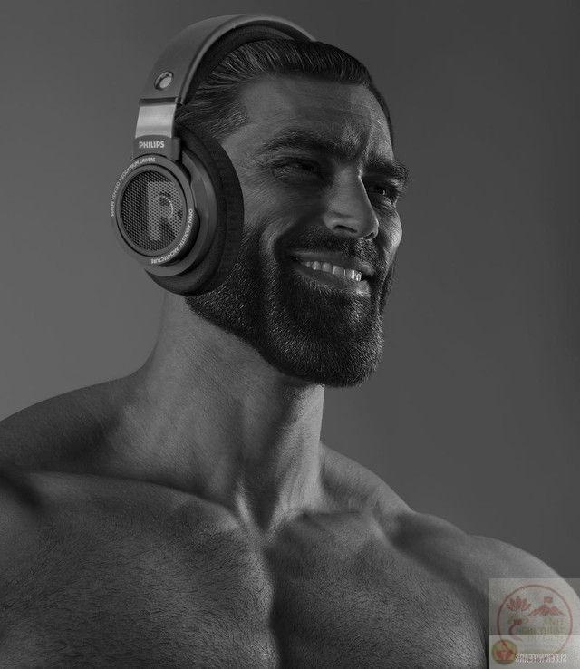 Hình ảnh Giga Chad nghiêm nghị khiến dân mạng chế lời thoại độc đáo