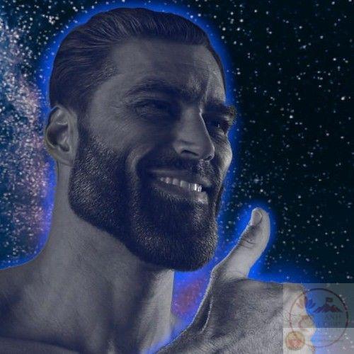 Meme Chad với nụ cười nhẹ thường xuất hiện trong những tình huống châm biếm