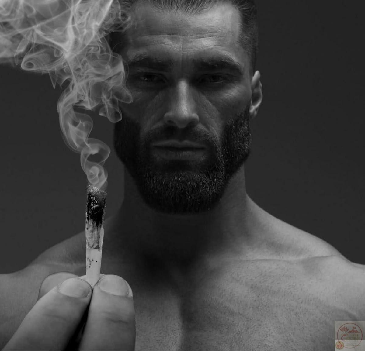 Meme Chad trong phiên bản hoạt hình tạo cảm giác vui nhộn bất ngờ