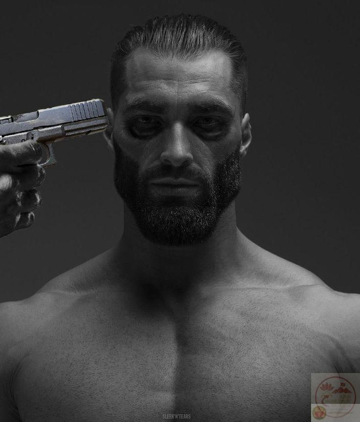 Hình Giga Chad nghiêm túc trở thành nguyên liệu chế hài cho giới trẻ