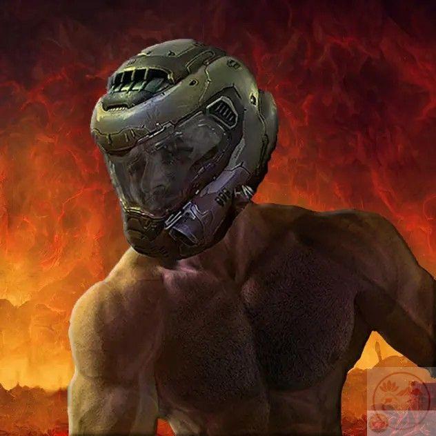 Bức ảnh chế Giga Chad được edit theo nhiều phong cách sáng tạo khác nhau