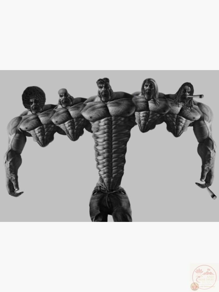 Giga Chad Meme khiến nhiều người thích thú bởi biểu cảm khuôn mặt độc đáo