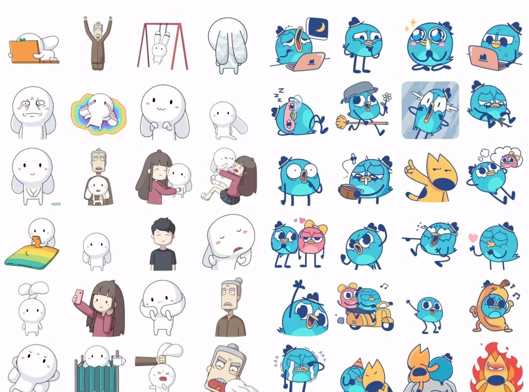 111+ Ảnh Thỏ Bảy Màu Sticker, Meme, Anime Hài Hước Vui Nhộn