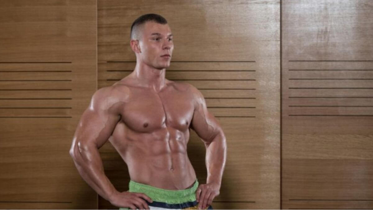 Body nam tập gym săn chắc