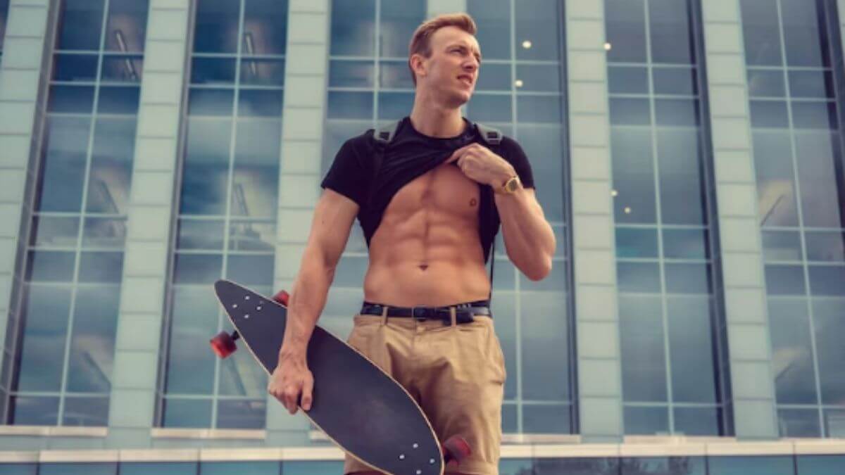 Trai đẹp 6 múi dáng chuẩn