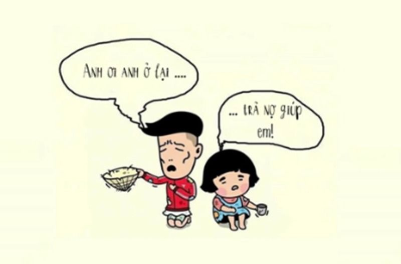 Meme vay - đòi nợ