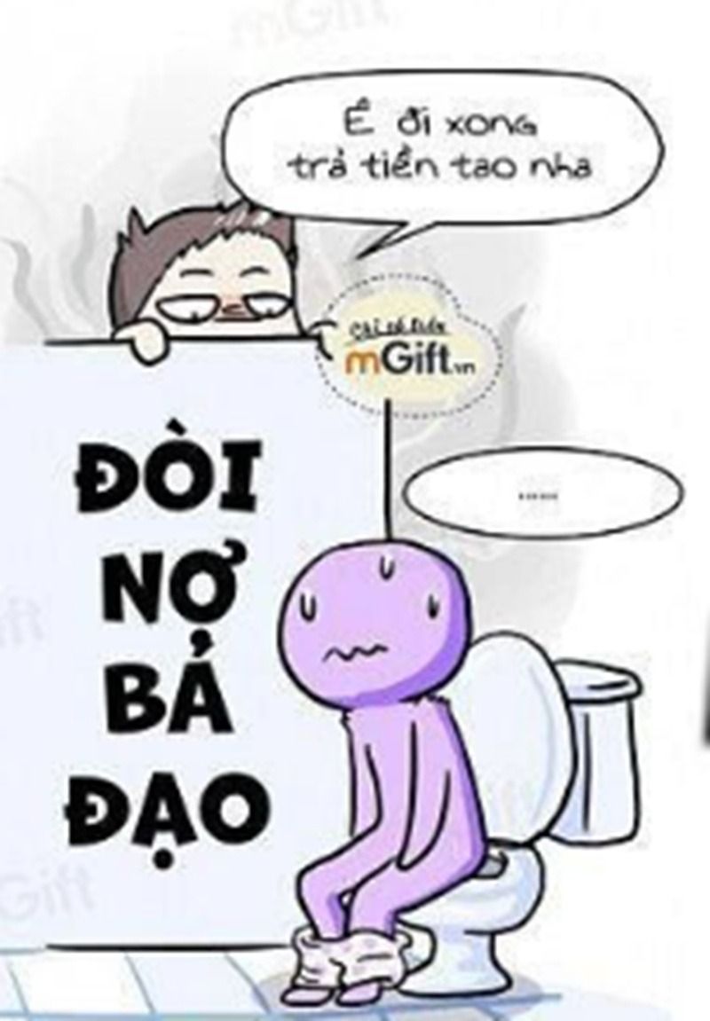 Meme vay - đòi nợ