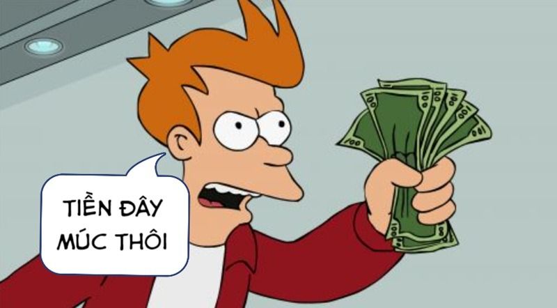 Meme nhiều tiền