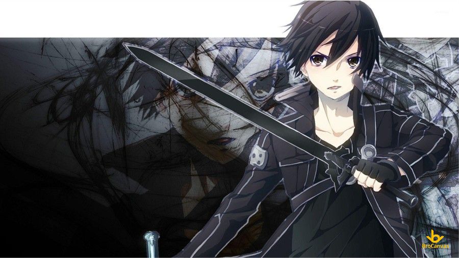 Hình ảnh Kirito Cool Ngầu Làm Hình Nền