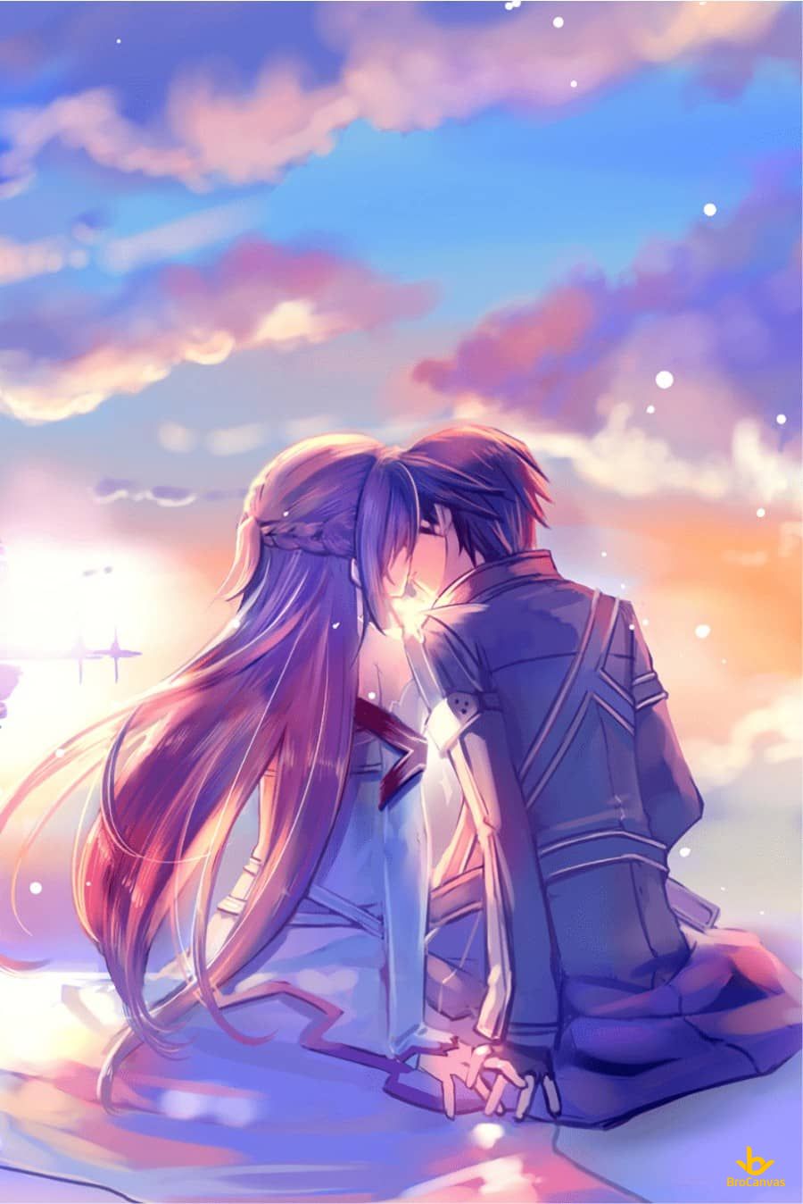 Hình Nền Cặp đoi Kirito Và Asuma