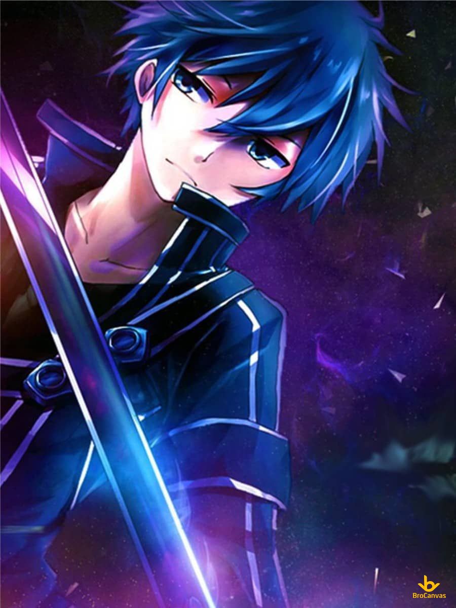 Hình Nền điện Thoại Kirito Suy Tư