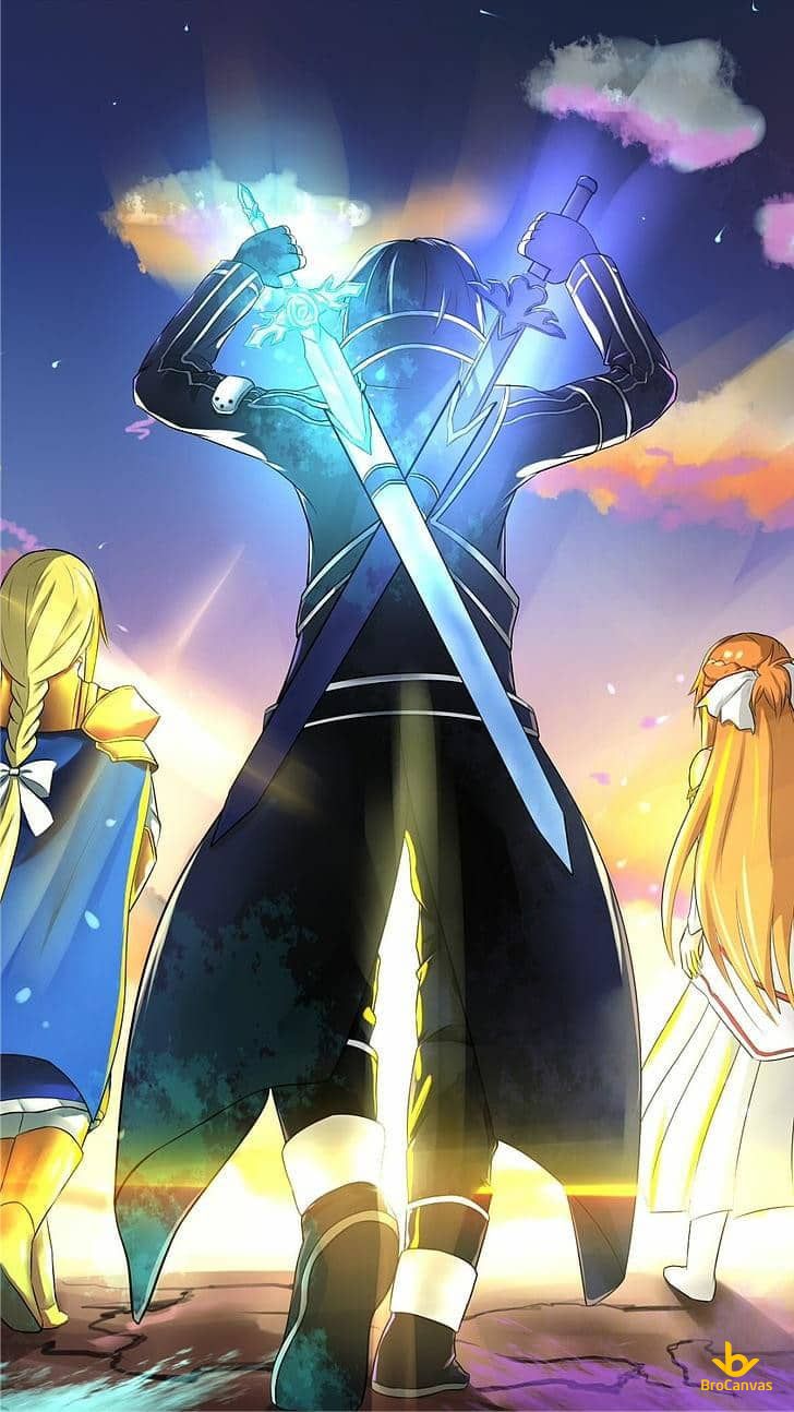 Hình Nền Tổ đội Kirito Ra Trận