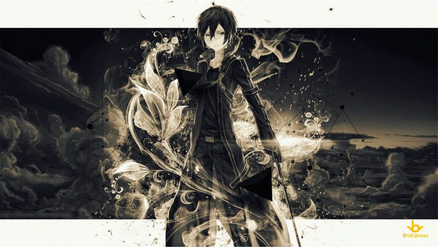 HÌnh Kirito Và Hào Quang