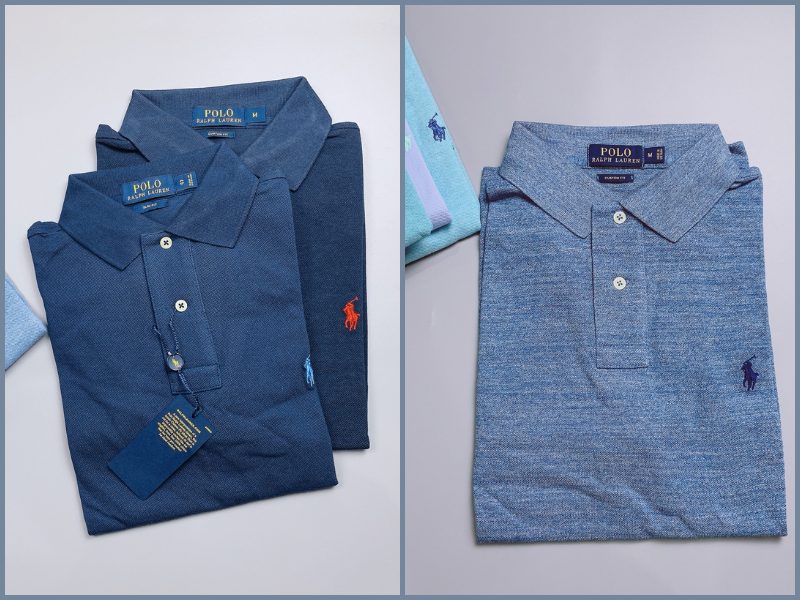 cách xếp áo thun có cổ