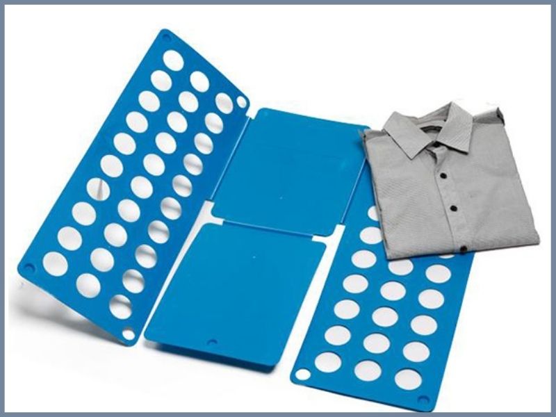 cách xếp áo polo