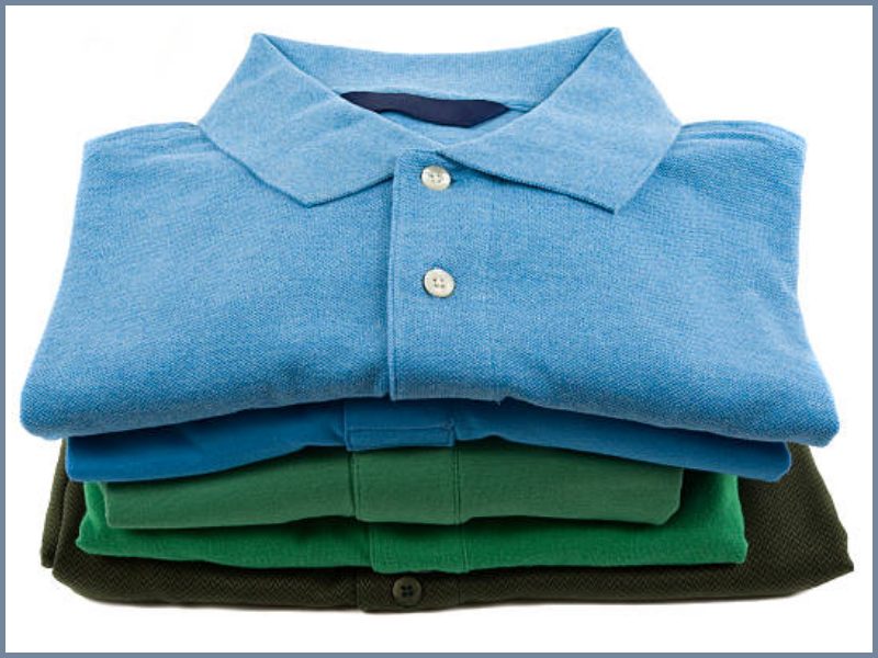 cách gấp áo polo không bị nhăn