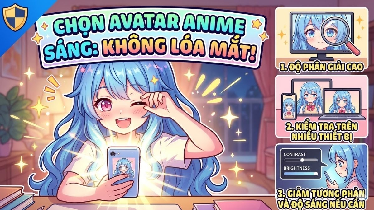 Bộ sưu tập avatar anime sáng cute và ngầu cho nam, nữ