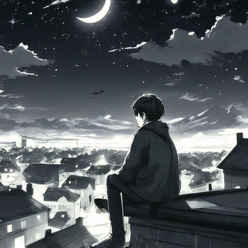 anh avt anime nam ngau buon 960px 960px avatar 1