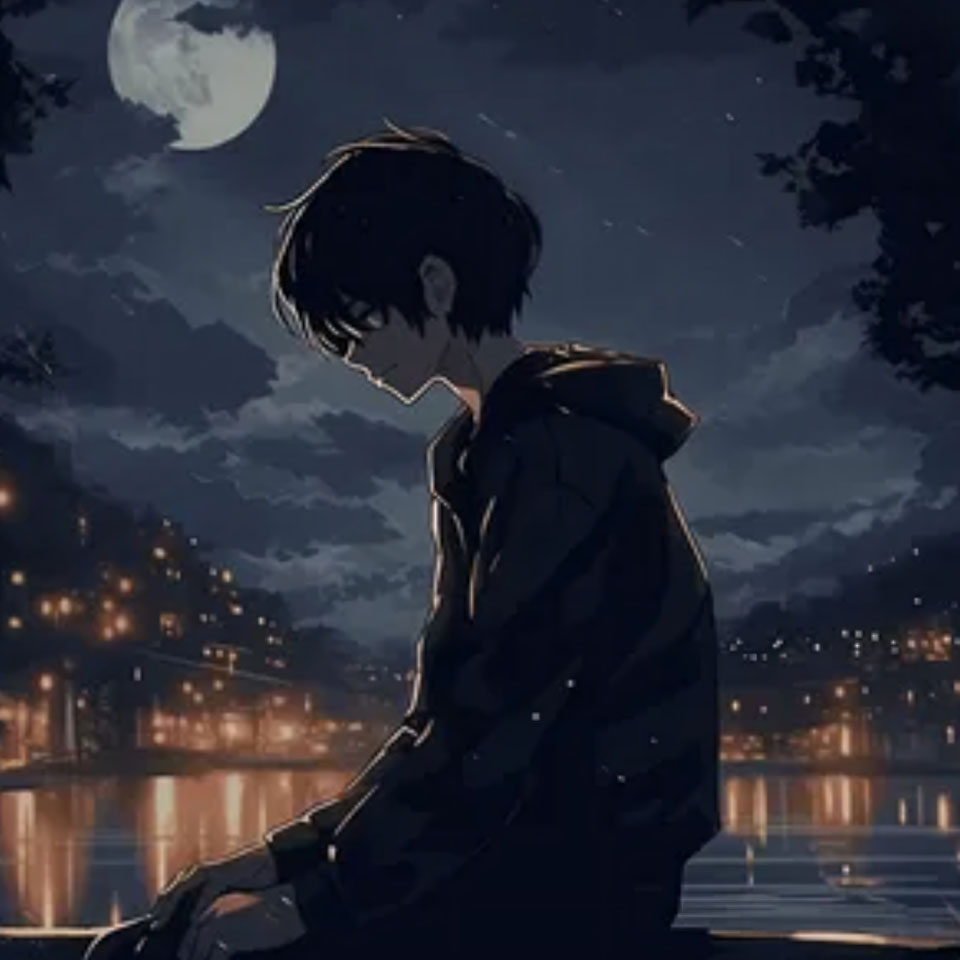 anh avt anime nam ngau buon 960px 960px avatar 4