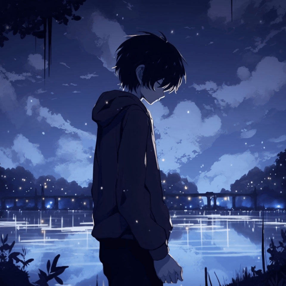 anh avt anime nam ngau buon 960px 960px avatar 8