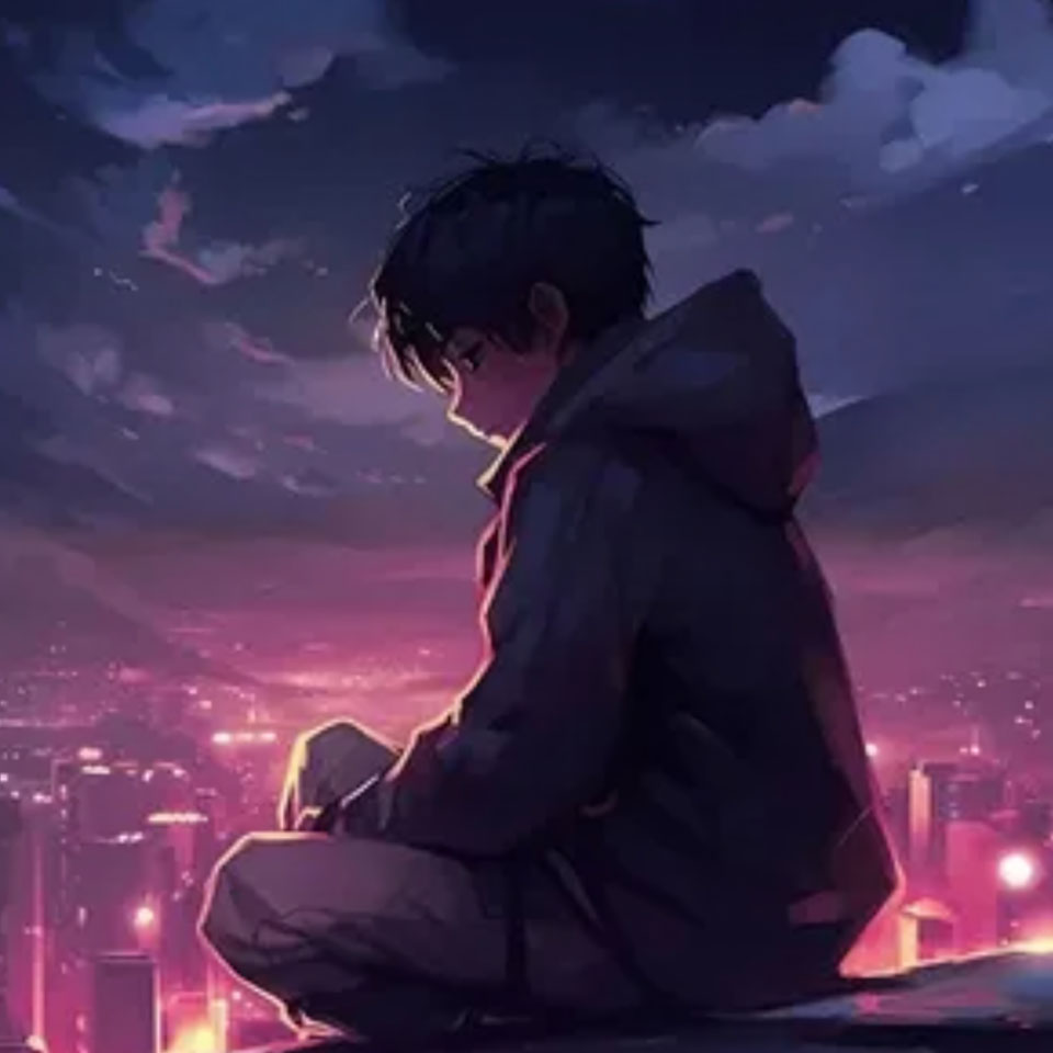 hinh anime avt nam buon 960px 960px avatar 1