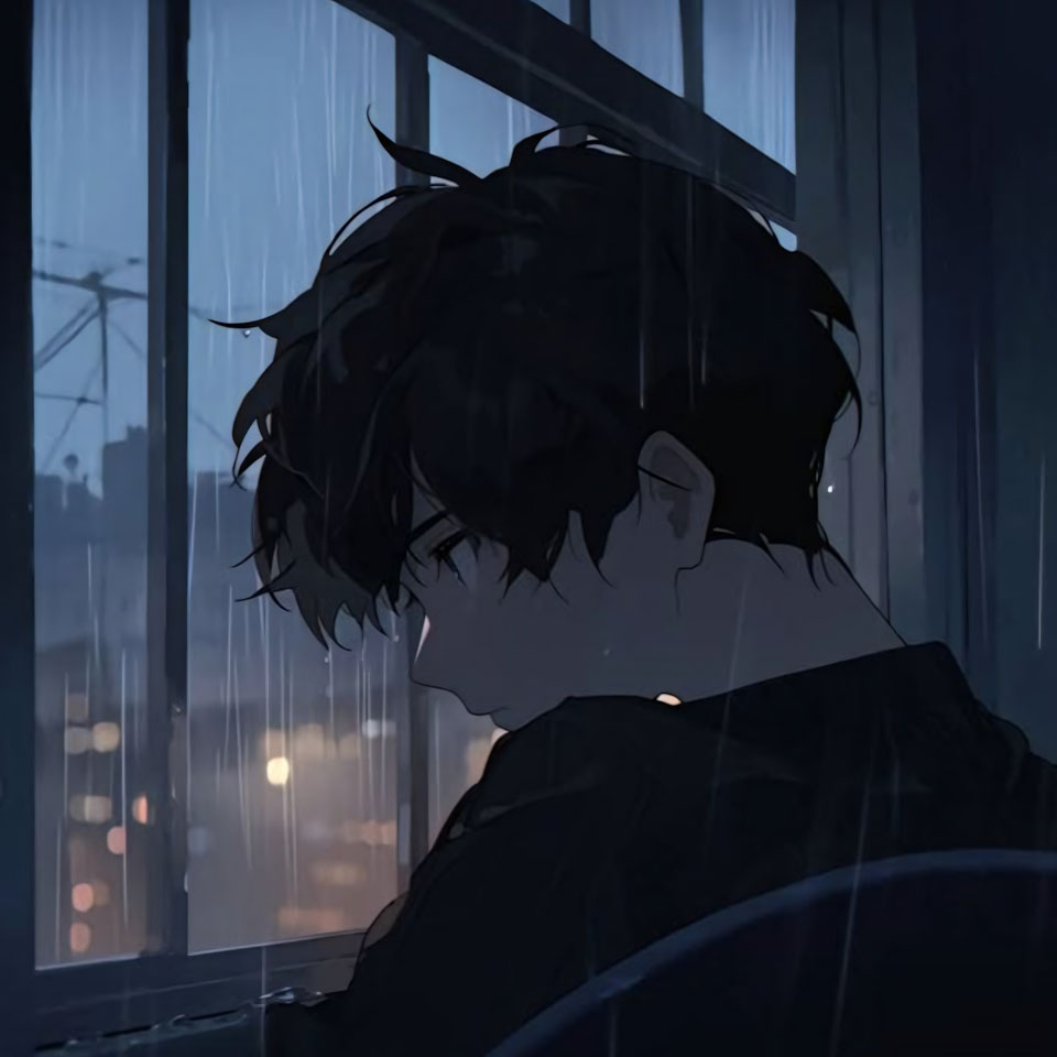 hinh anime avt nam buon 960px 960px avatar 3