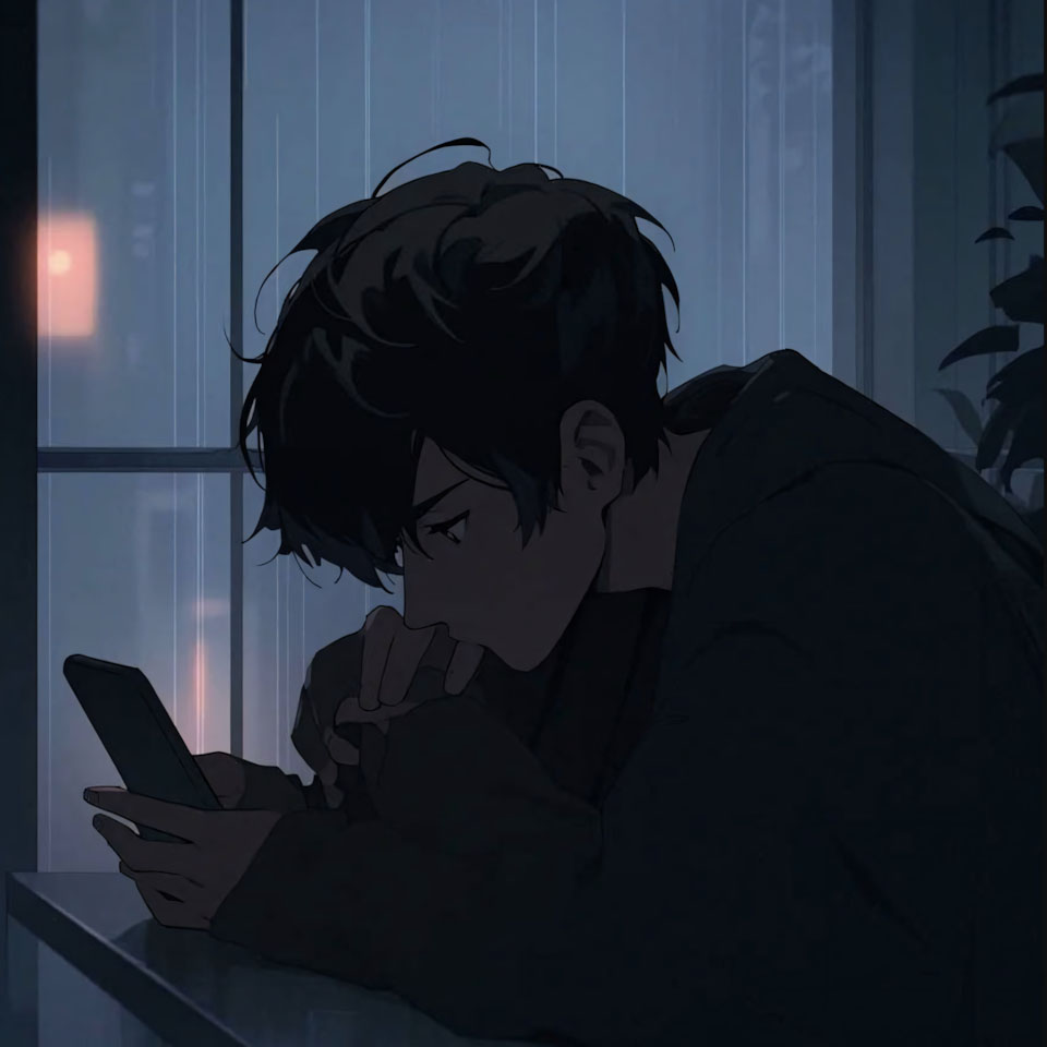 hinh anime avt nam buon 960px 960px avatar 7