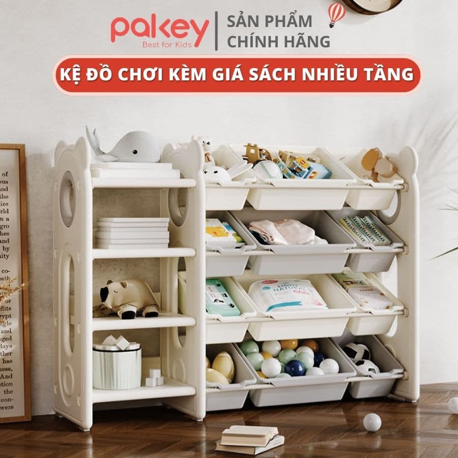 Màu sắc hoạt tiết của set kệ được thiết kế theo hướng đơn giản và dễ dàng phối hợp với không gian nội thất trong nhà