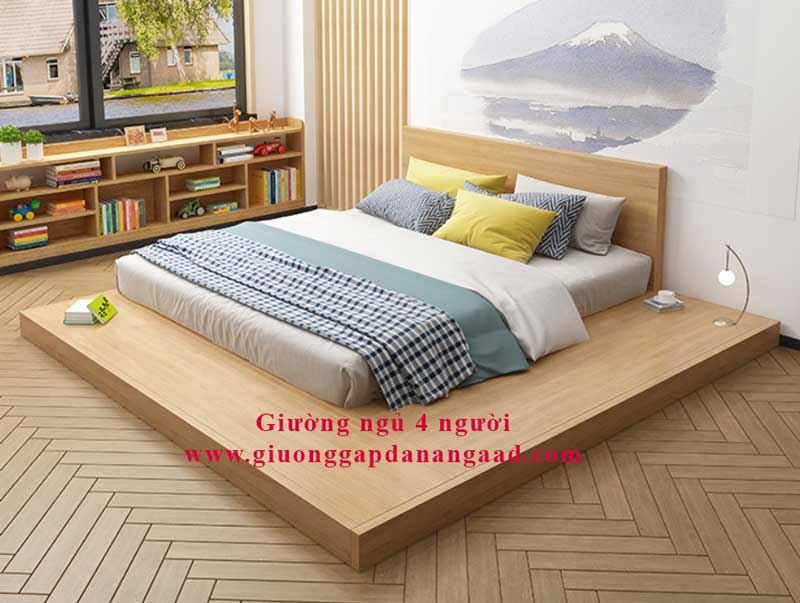 giường ngủ cho gia đình 4 người