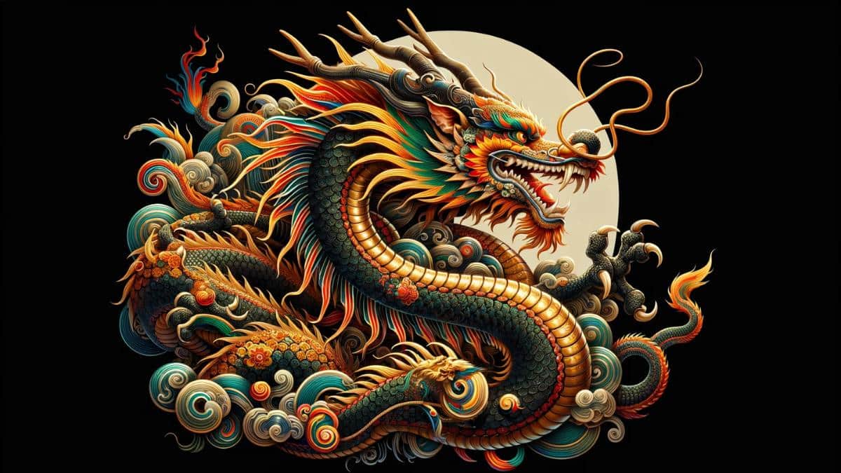 Ảnh avatar Tết con rồng cực chất 2024