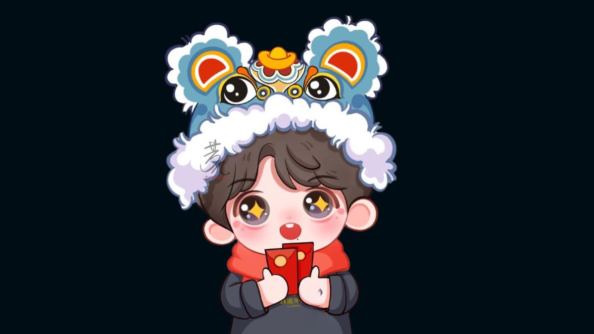 Hình Ảnh avatar Tết nam ngộ nghĩnh