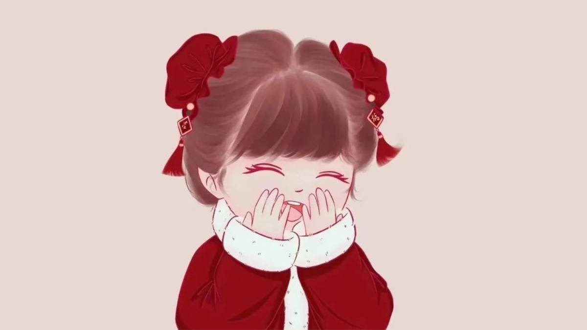 Ảnh avatar Tết nữ cute 2024