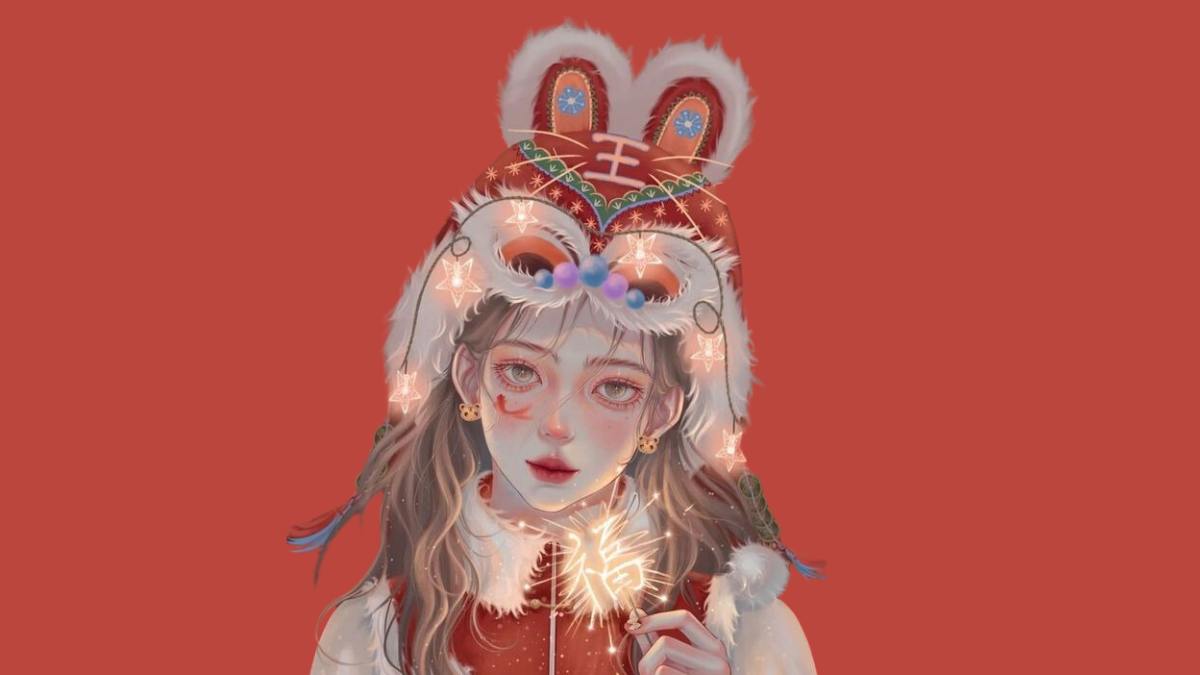 Hình ảnh avatar Tết cực ngầu