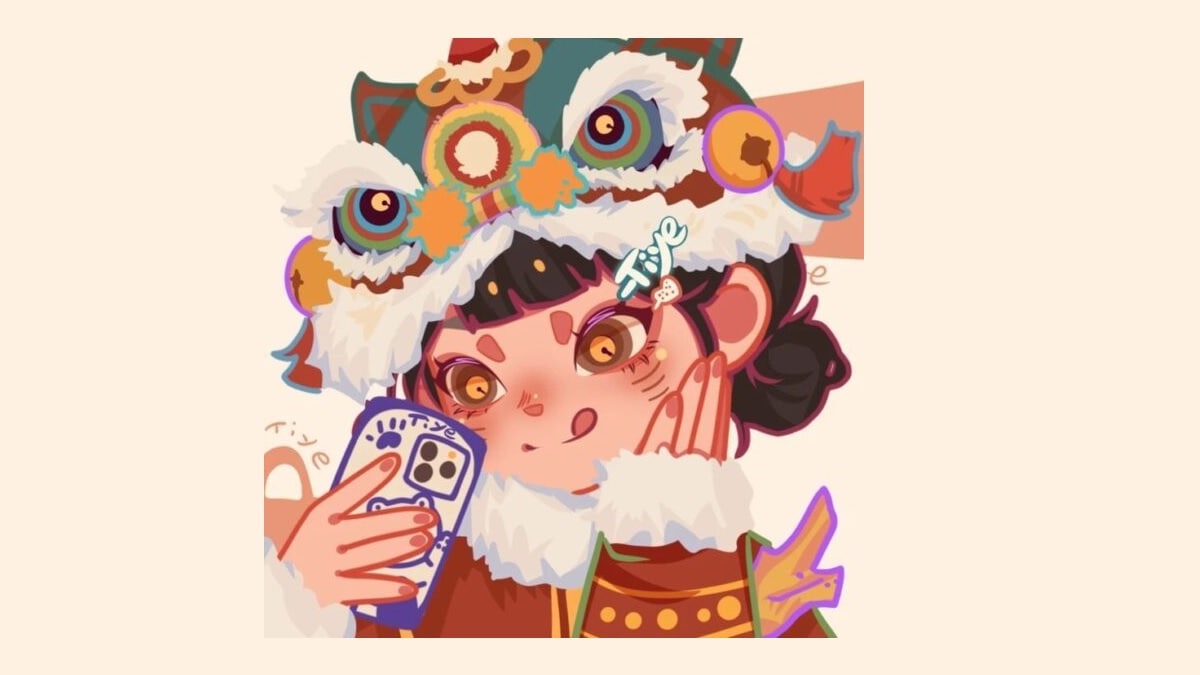 Ảnh avatar tết cực chất hình 4