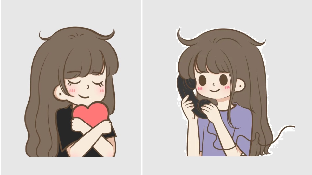 Ảnh avatar tết cho đôi bạn thân hình 3