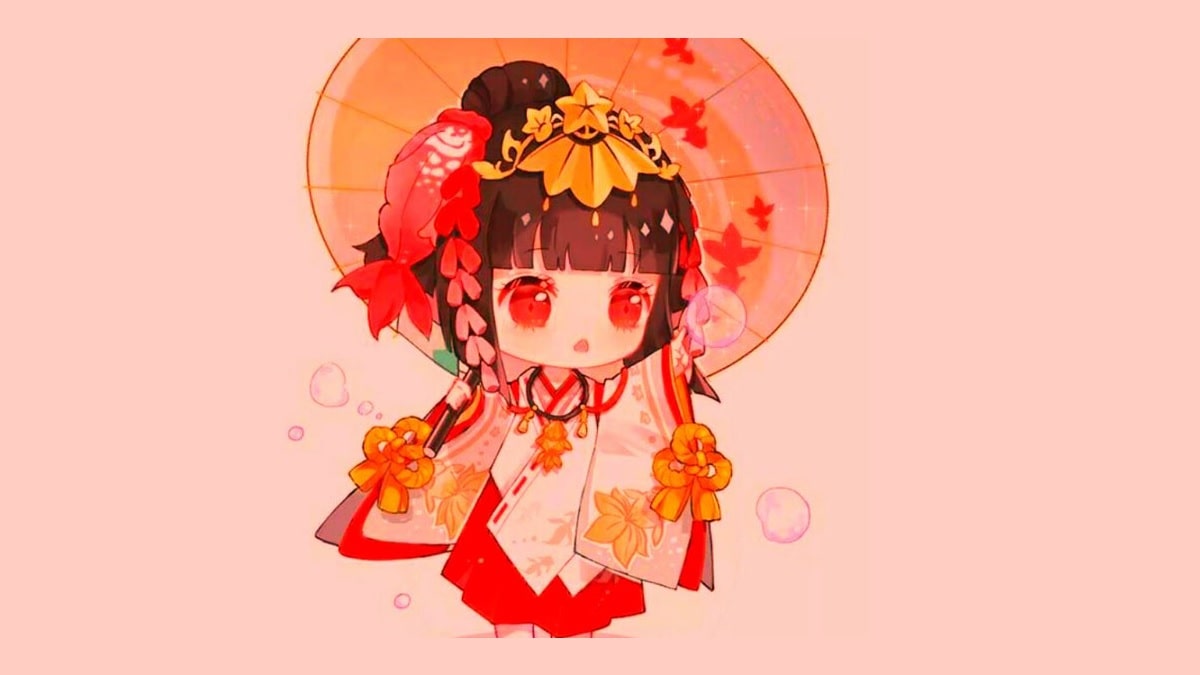 Ảnh avatar tết anime cute hình 1