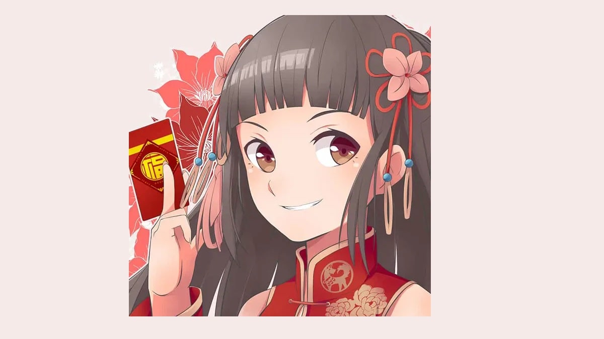 Ảnh avatar tết anime cute hình 2