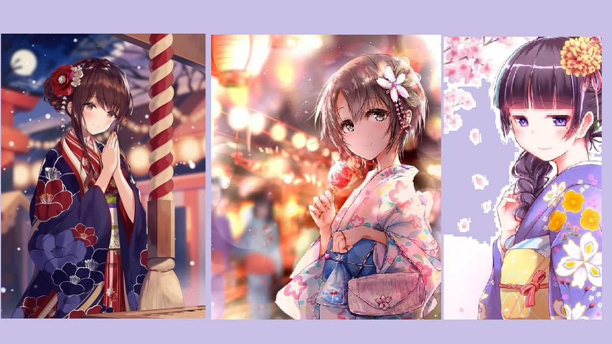 Ảnh avatar tết anime cute hình 5